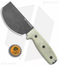 Ontario Knife Company Ontario OKC RAT-3 Skinner Fixed Blade Knife Tan Micarta (3.75" Black) 8661 -Avokelavavat Sales Store Ontario OKC Rat 3 Skinner Fixed Blade Tan Micarta Black BHQ 140419 jr bottlecap