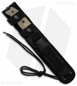 Ontario Knife Company Ontario OKC RAT-5 Fixed Blade OD Green Micarta (5" OD Green) -Avokelavavat Sales Store Ontario RAT 5 OD Green BHQ 75855 td side