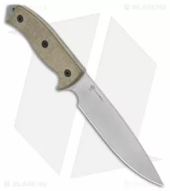 Ontario Knife Company Ontario RAT-6 Fixed Blade Knife Tan Micarta (5.5" Satin) 8659 -Avokelavavat Sales Store Ontario RAT 6 FBK Tan Micarta 5in Satin BHQ 140416 td spine
