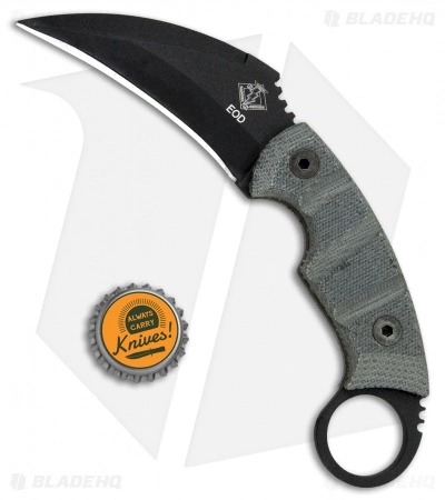 Ontario Knife Company Ontario Ranger Karambit EOD Knife Micarta W/ Nylon Sheath (3.5" Black) 8672 6 Ontario Knife Company Ontario Ranger Karambit EOD Knife Micarta W/ Nylon Sheath (3.5" Black) 8672 - Image 4