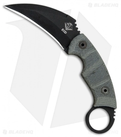 Ontario Knife Company Ontario Ranger Karambit EOD Knife Micarta W/ Nylon Sheath (3.5" Black) 8672 3 Ontario Knife Company Ontario Ranger Karambit EOD Knife Micarta W/ Nylon Sheath (3.5" Black) 8672