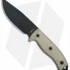 Ontario Knife Company Ontario OKC RAT-5 Fixed Blade Knife Tan Micarta (5" Black) 8667