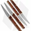 Ontario Knife Company Ontario Robeson Viking Steak Knife 4-Piece Set (Cocobolo) 6416 -Avokelavavat Sales Store Ontario Robeson Viking Steak 4 Piece Set Cocobolo BHQ 59323 jr