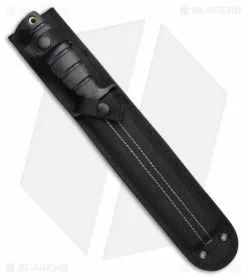 Ontario Knife Company Ontario SPEC PLUS SP6 Fighter Knife Fixed Blade W/ Nylon Sheath (8" Black) 8682 -Avokelavavat Sales Store Ontario SPEC PLUS SP6 Fighter Black 8682 BHQ 75475 jr sheath