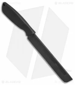 Ontario Knife Company Ontario Spec Plus Alpha Machete Fixed Blade Knife (7" Black) 9712 -Avokelavavat Sales Store Ontario Spec Plue Alpha Machete 7in black 9712 BHQ 52181 er side