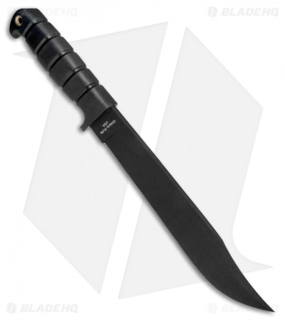 Ontario Knife Company Ontario Spec Plus SP5 Bowie Survival Fixed Blade Knife (10" Black) 8681 OKC 4 Ontario Knife Company Ontario Spec Plus SP5 Bowie Survival Fixed Blade Knife (10" Black) 8681 OKC - Image 2