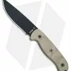 Ontario Knife Company Ontario TAK-1 Fixed Blade Knife Micarta (4.75" Black) OKC 8671