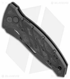 Ontario Knife Company Ontario XM-3 Tanto Automatic Knife G-10 (3.75" Black) 08757 -Avokelavavat Sales Store Ontario XM 3 Tanto Auto Knife G 10 Black BHQ 120635 jr spine