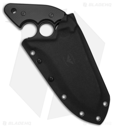 Asheville Steel Paragon Grau Pistol Grip Push Dagger Knife Gray G-10/CF (6" D2) 5 Asheville Steel Paragon Grau Pistol Grip Push Dagger Knife Gray G-10/CF (6" D2) - Image 3