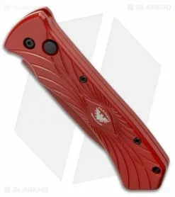 Paragon ERT Automatic Knife Red Aluminum (3.5" Red) -Avokelavavat Sales Store Paragon ERT Automatic Knife 3.5 Red BHQ 122945 LS Spine