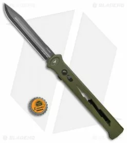 Paragon Estiletto Clip Point OTF Auto OD Green Lightning Bolt (5.5" Black) -Avokelavavat Sales Store Paragon Estiletto CP OTF Auto OD Green Lightning Bolt Black EST CP LB ODG B DE BHQ 134552 jr bottlecap 2