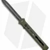 Paragon Estiletto Dagger OTF Automatic OD Green Bolt (5.5" Black)