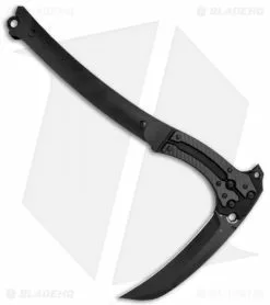 Paragon Reaper Scythe Black G-10 Carbon Fiber (8.25" Black) -Avokelavavat Sales Store Paragon Reaper Scythe Black G 10 CF Black BHQ 122698 jr side 2 1