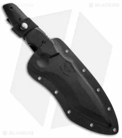 Paragon Warlord Fixed Blade Knife Black G-10 (7.5" Black) -Avokelavavat Sales Store Paragon Warlord Black G 10 Black BHQ 92076 jr sheath
