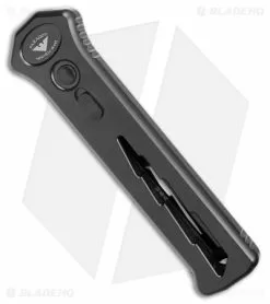 Paragon X Bolt OTF Tanto Automatic Knife Black Lightning Bolt (3.6" Black Serr) -Avokelavavat Sales Store Paragon X Bolt OTF Auto Black Lightning Bolt Black Serr BHQ 179343 jr spine