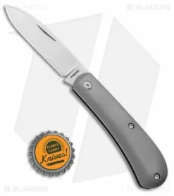 Pena Knives Custom Zulu Slip Joint Knife Titanium (2.75" Satin) -Avokelavavat Sales Store Pena Knives JVO Custom Zulu Slip Joint Knife Titanium BHQ 99224 ns bottlecap