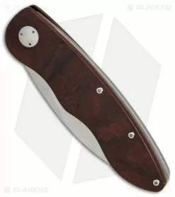 Peter Steyn Knives Peter Steyn Custom Slip Joint Knife Rosewood (3.25" Stonewash) 7 Peter Steyn Knives Peter Steyn Custom Slip Joint Knife Rosewood (3.25" Stonewash) -Avokelavavat Sales Store Peter Steyn Custom slip joint rosewood sw BHQ 68606 er spine