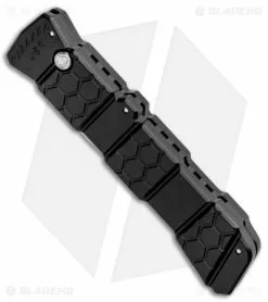 Piranha 21 Tactical Automatic Knife Black (3.375" Mirror) P-21BK -Avokelavavat Sales Store Piranha 21 Tactical Auto Black Mirror P 21BK BHQ 92497 jr spine