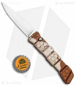 Piranha 21 Tactical Automatic Knife Tan Camo (3.375" Mirror) P-21C -Avokelavavat Sales Store Piranha 21 Tactical Auto Tan Camo Mirror P 21C BHQ 92499 jr bottlecap