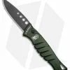 Piranha Amazon Automatic Knife Green (3.45" Black)