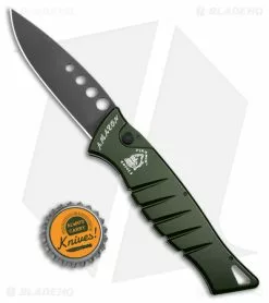 Piranha Amazon Automatic Knife Green (3.45" Black) -Avokelavavat Sales Store Piranha Amazon Auto Knife Green Black BHQ 179552 jr bottlecap