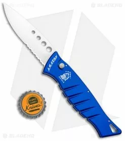 Piranha Amazon Automatic Knife Blue (3.45" Mirror Serr) 9 Piranha Amazon Automatic Knife Blue (3.45" Mirror Serr) -Avokelavavat Sales Store Piranha Amazon Blue Auto Mirror Serr BHQ 22993 jr bottlecap