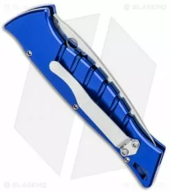 Piranha Amazon Automatic Knife Blue (3.45" Mirror Serr) 8 Piranha Amazon Automatic Knife Blue (3.45" Mirror Serr) -Avokelavavat Sales Store Piranha Amazon Blue Auto Mirror Serr BHQ 22993 jr side