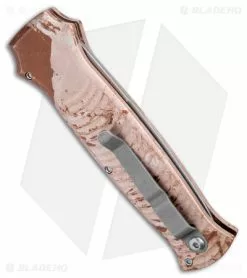 Piranha Bodyguard Automatic Knife Desert Camo Aluminum (3.3" Stonewash S30V) -Avokelavavat Sales Store Piranha Bodyguard Auto Desert Camo SW BHQ 23352 jr side