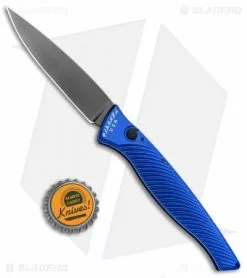 Piranha DNA Automatic Knife Blue Tactical (3.25" Black) -Avokelavavat Sales Store Piranha DNA Auto Blue Tactical Black BHQ 33080 jr bottlecap