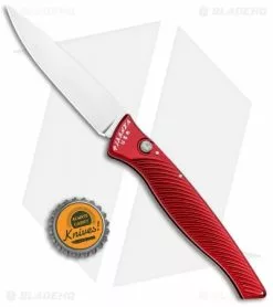 Piranha DNA Automatic Knife Red (3.25" Mirror) -Avokelavavat Sales Store Piranha DNA Auto Red Mirror BHQ 32969 jr bottlecap