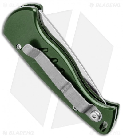 Piranha Fingerling Green Automatic Knife (2.5" Mirror Plain) 5 Piranha Fingerling Green Automatic Knife (2.5" Mirror Plain) - Image 3