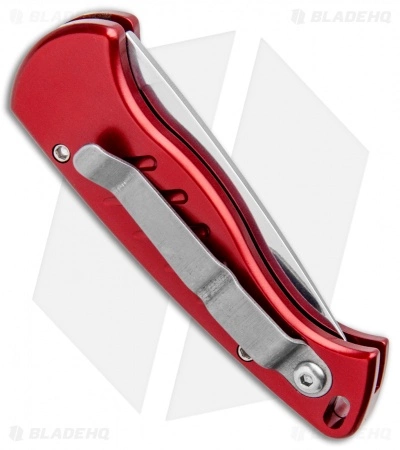 Piranha Fingerling Automatic Knife Red (2.5" Mirror) 5 Piranha Fingerling Automatic Knife Red (2.5" Mirror) - Image 3