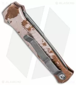 Piranha Mini-Guard Automatic Knife Desert Camo (2.9" SW Serr) -Avokelavavat Sales Store Piranha Mini Guard Automatic Knife Desert Camo 2in Stone Serr BHQ 17092 td side