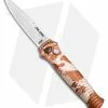 Piranha Mini-Guard Tactical Automatic Knife Desert Camo (2.9" Stonewash)