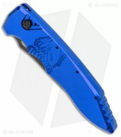 Piranha Mini Predator Blue Tactical Automatic Knife (3.5" Black) 7 Piranha Mini Predator Blue Tactical Automatic Knife (3.5" Black) -Avokelavavat Sales Store Piranha Mini Predator Blue Tactical Auto Black Plain BHQ 14559 jr spine