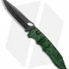 Piranha Mini Predator Green/Black Tactical Automatic Knife (3.5" Black) -Avokelavavat Sales Store Piranha Mini Predator Green Tactical Auto Black BHQ 137762 jr