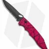 Piranha Mini Predator Tactical Automatic Knife Pink (3.5" Black Serr) -Avokelavavat Sales Store Piranha Mini Predator Pink Tactical Serrated Automatic Knife 3in Black BHQ 142359 td