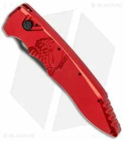 Piranha Mini Predator Red Automatic Knife (3.5" Black Plain) 7 Piranha Mini Predator Red Automatic Knife (3.5" Black Plain) -Avokelavavat Sales Store Piranha Mini Predator Red Tactical Auto Black Plain BHQ 14887 jr spine