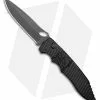Piranha Predator Black Tactical Automatic Knife (4.1" Black) -Avokelavavat Sales Store Piranha Predator Black Tactical Auto Black BHQ 12721 jr
