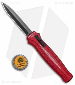 Piranha Rated-X D/A Dagger OTF Automatic Knife Red (3.5" Black) 9 Piranha Rated-X D/A Dagger OTF Automatic Knife Red (3.5" Black) -Avokelavavat Sales Store Piranha Rated X DA Dagger Auto Red Tactical Black BHQ 80415 jr bottlecap