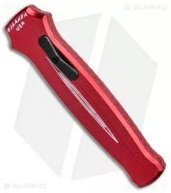 Piranha Rated-X D/A Dagger OTF Automatic Knife Red (3.5" Black) 7 Piranha Rated-X D/A Dagger OTF Automatic Knife Red (3.5" Black) -Avokelavavat Sales Store Piranha Rated X DA Dagger Auto Red Tactical Black BHQ 80415 jr spine