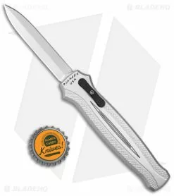 Piranha Rated-X D/A Dagger OTF Automatic Knife Silver (3.5" Mirror) P-20S -Avokelavavat Sales Store Piranha Rated X DA Dagger OTF Auto Silver Mirror BHQ 147337 jr bottlecap