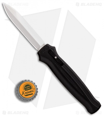 Piranha Rated-X D/A Dagger OTF Automatic Knife Black (3.5" Mirror) 6 Piranha Rated-X D/A Dagger OTF Automatic Knife Black (3.5" Mirror) - Image 4