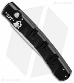 Piranha Virus Automatic Knife Black (3.25" Mirror) -Avokelavavat Sales Store Piranha Virus Auto Black Mirror BHQ 27807 jr spine