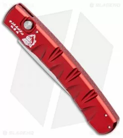 Piranha Virus Automatic Knife Red (3.25" Mirror) 7 Piranha Virus Automatic Knife Red (3.25" Mirror) -Avokelavavat Sales Store Piranha Virus Auto Red Mirror BHQ 28396 jr spine