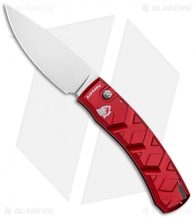 Piranha X Automatic Knife Red (3.3" Mirror) 3 Piranha X Automatic Knife Red (3.3" Mirror)