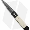 Pro-Tech Custom Godfather Tuxedo Automatic Knife Ivory Micarta (4" Damascus) 2 Pro-Tech Custom Godfather Tuxedo Automatic Knife Ivory Micarta (4" Damascus) -Avokelavavat Sales Store Pro Tech Custom Godfather Auto Ivory Micarta Spirograph Damascus BHQ 131648 jr