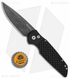 Pro-Tech Custom Protech Tactical Response TR-3 MOP Button Inlay (Vines&Roses Damascus) -Avokelavavat Sales Store Pro Tech Custom Tactical Response TR 3 MOP Button Inlay Vines and Roses Damascus BHQ 131649 jr bottlecap