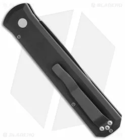 Pro-Tech Godfather Automatic Knife Black (4" Black) 921 8 Pro-Tech Godfather Automatic Knife Black (4" Black) 921 -Avokelavavat Sales Store Pro Tech Godfather Auto Black Black 921 BHQ 0454 jr side