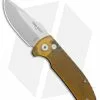 Pro-Tech Les George SBR Automatic Knife Amber Ultem (2.6" Stonewash) -Avokelavavat Sales Store Pro Tech Les George SBR Auto Amber Ultem SW BHQ 176481 jr